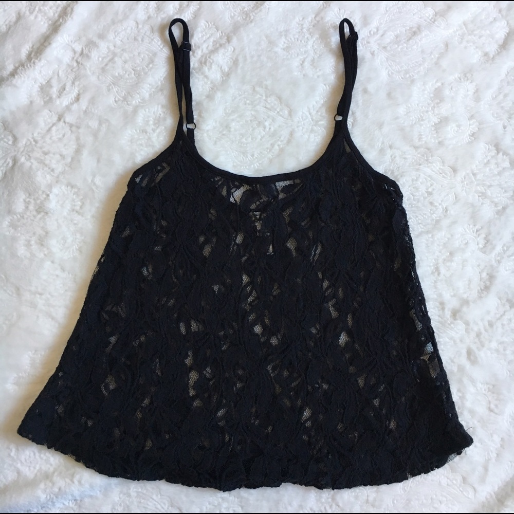 🖤 Sheer Lace Camisole