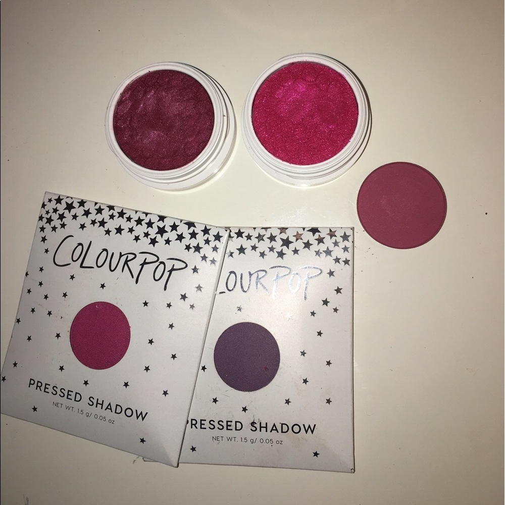 ColourPop eyeshadow bundle