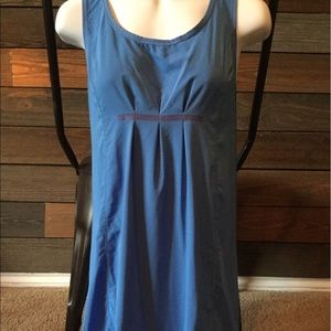 Lululemon athletica blue racerback dress Size 6