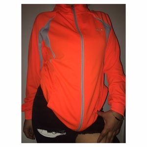 Orange Fila Jacket