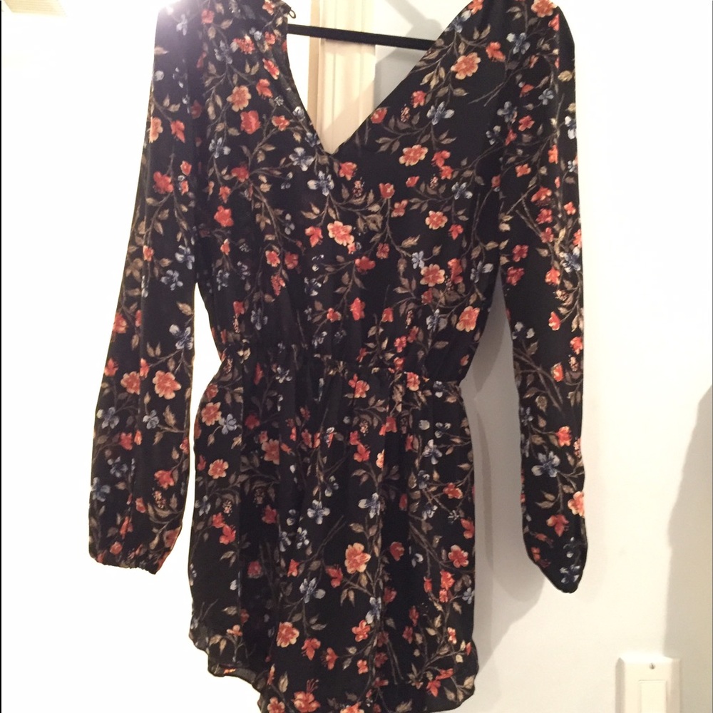 Abercrombie & Fitch floral romper