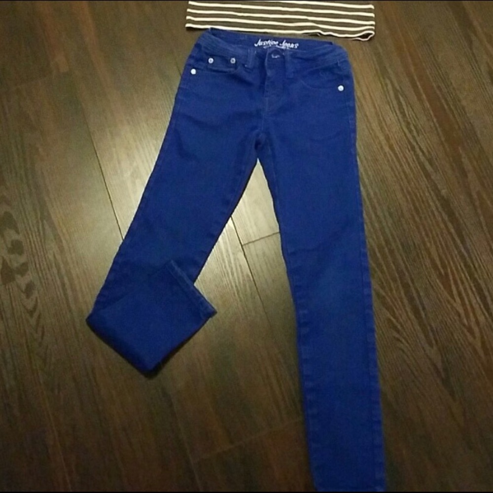 Justice pants & shirt