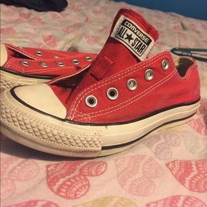 Red converse