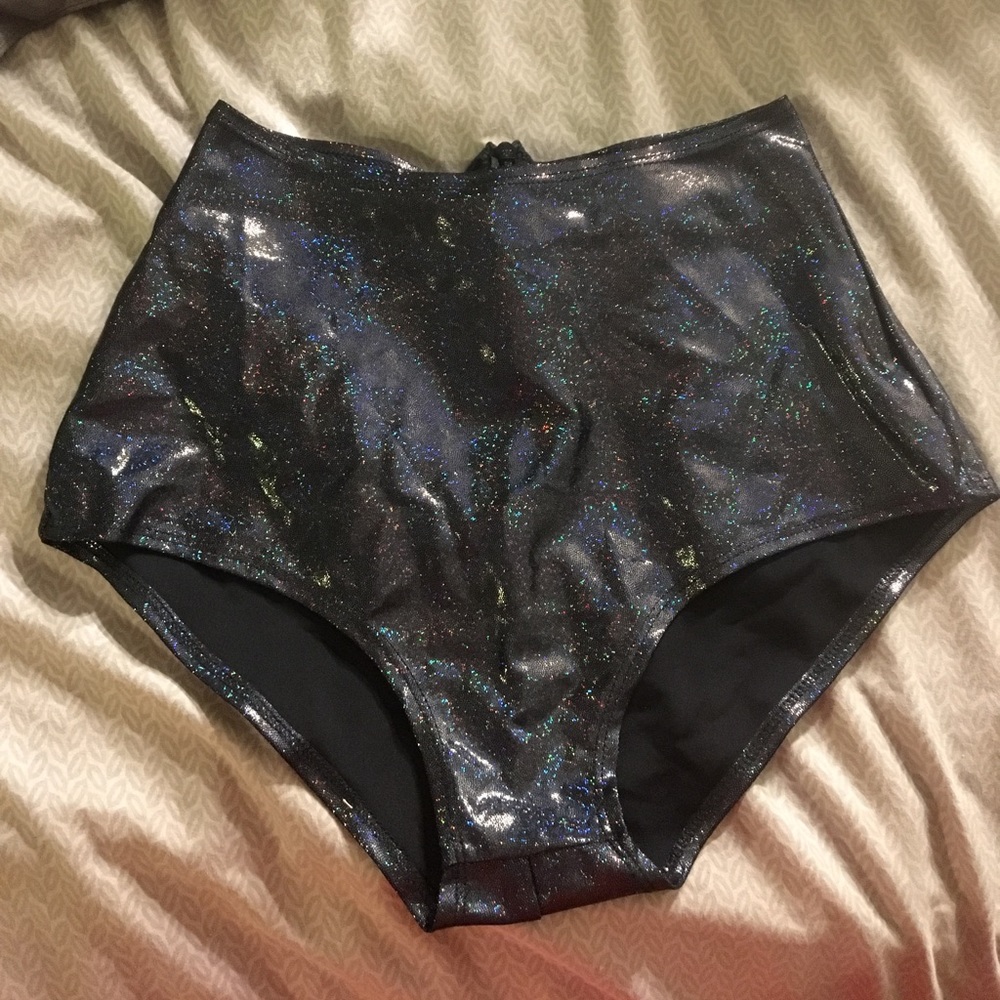 High waisted rave bottoms