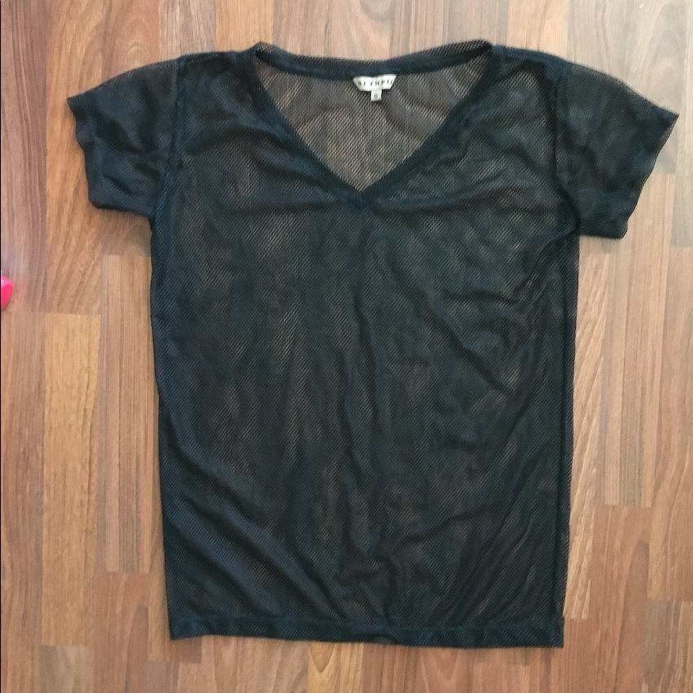 Olympia mesh top