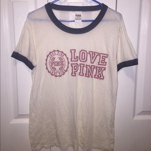victoria's secret pink medium tee