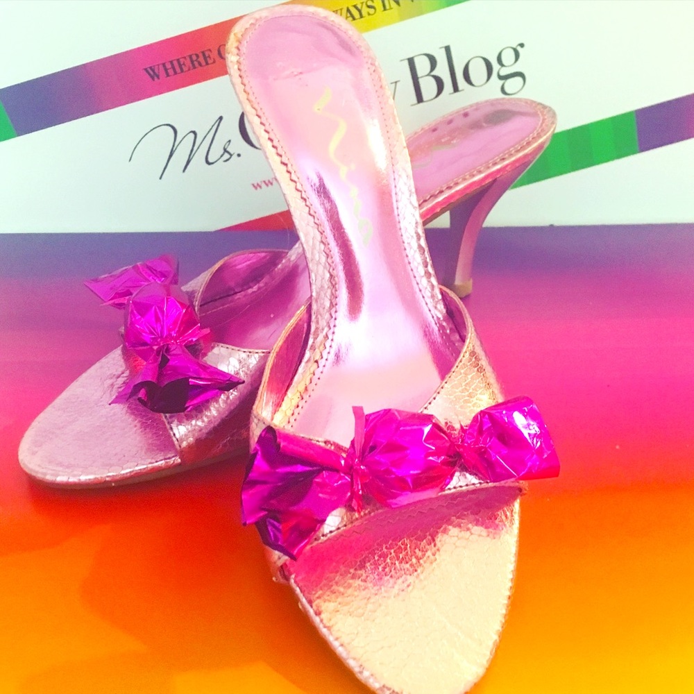 🍭Ms Candy Blog Candy Couture Bon Bon Mules🍭