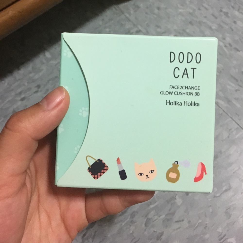 Holika glow cushion bb cream memebox kbeauty