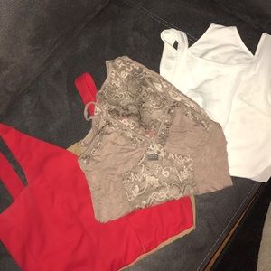 Bundled 3 medium bodysuits