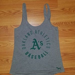 VS PINK oakland athletics baseball tank