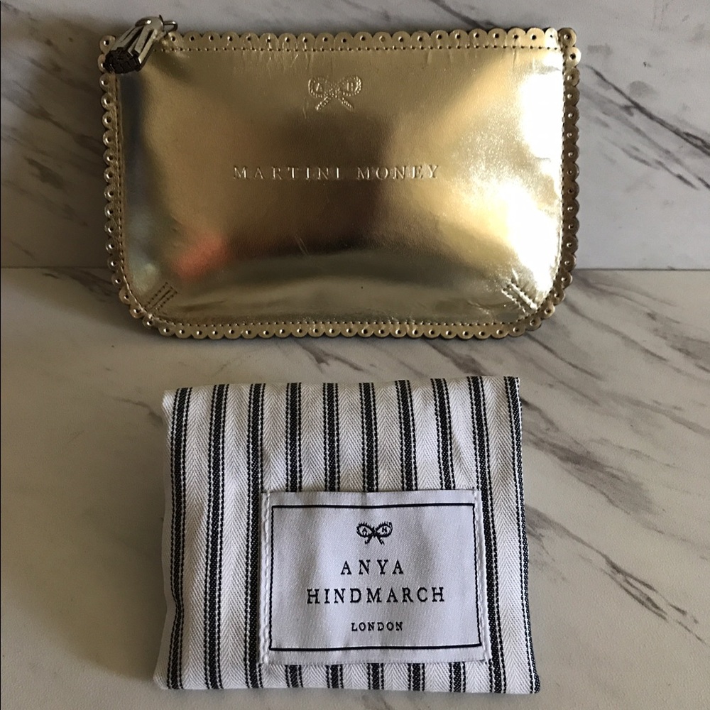 FLASH SALE: Anya Hindmarch Capra leather pocket