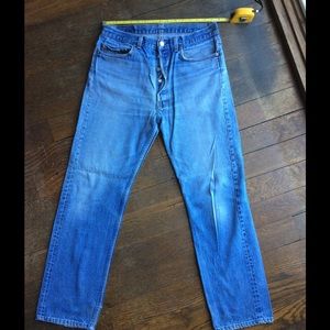 TRUE VINTAGE LEVI 501's.Amazing color!