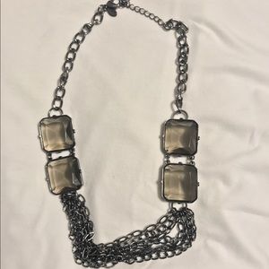 Chico's Smokey Glass Necklace