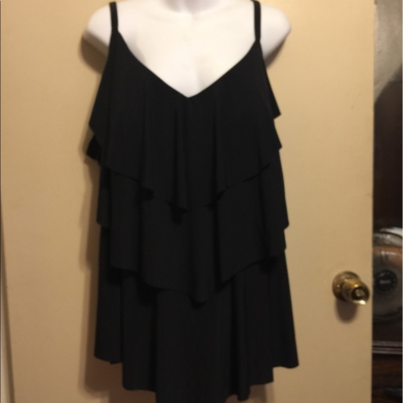 Aqua Green Swim Aqua Green Plus Size Ruffle Layer Tankini Poshmark