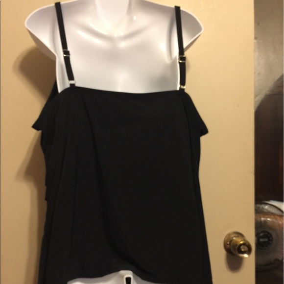 Aqua Green Swim Aqua Green Plus Size Ruffle Layer Tankini Poshmark