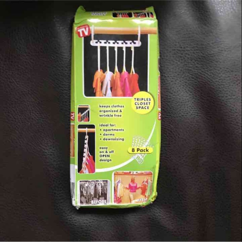 As seen on tv Triples closet space