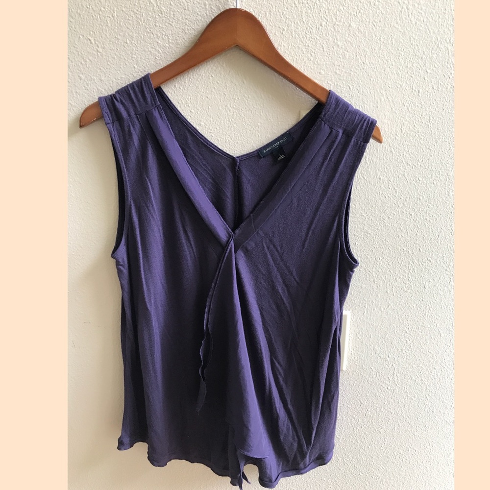 Banana Republic Purple Top