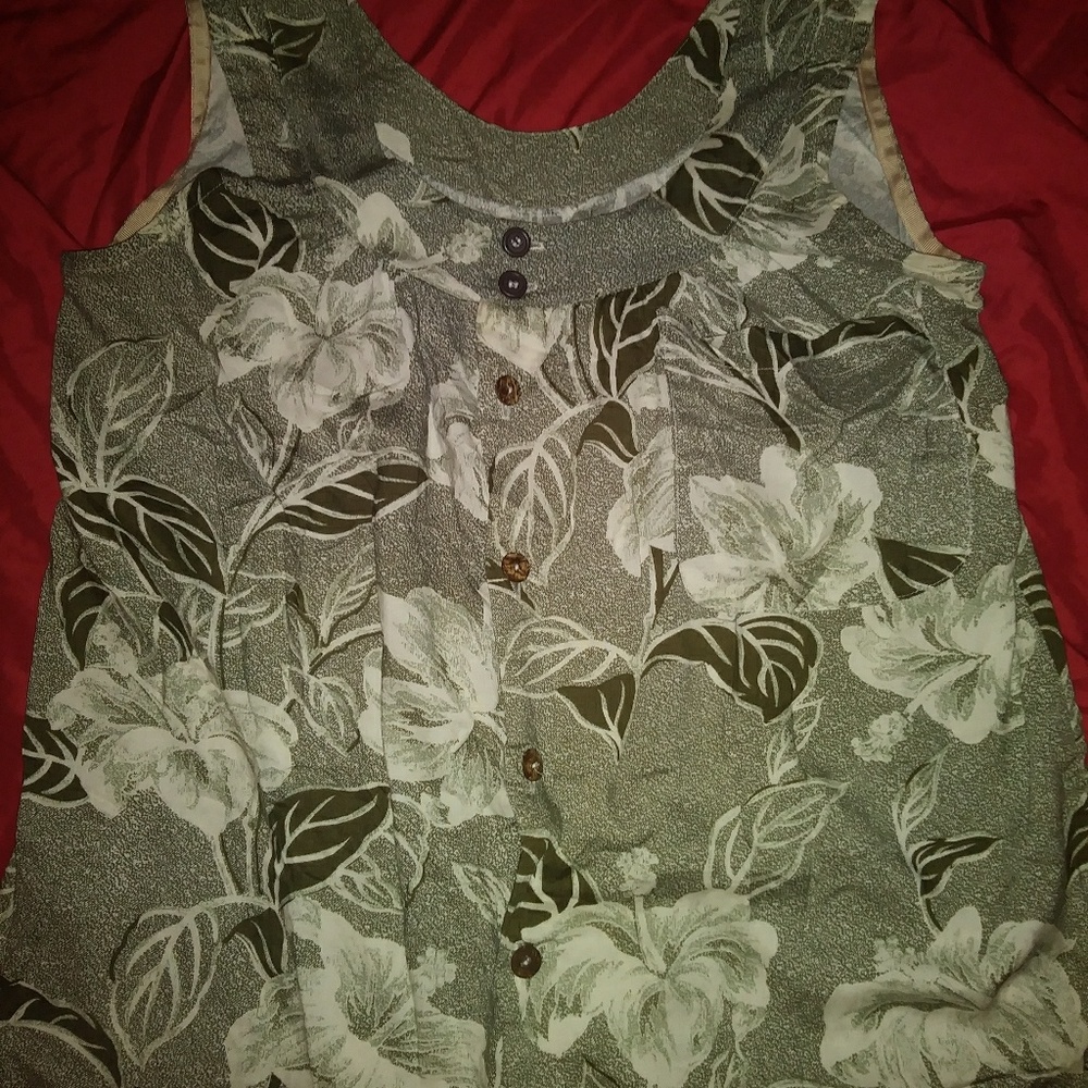 Urban Renewal Floral Tank Blouse