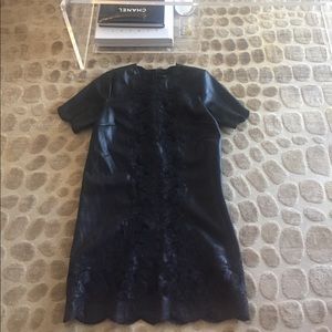 Bran new Zara fake leather dress . Size S.