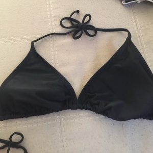 Black bikini top