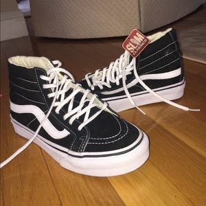 Vans slims classics high top sneakers