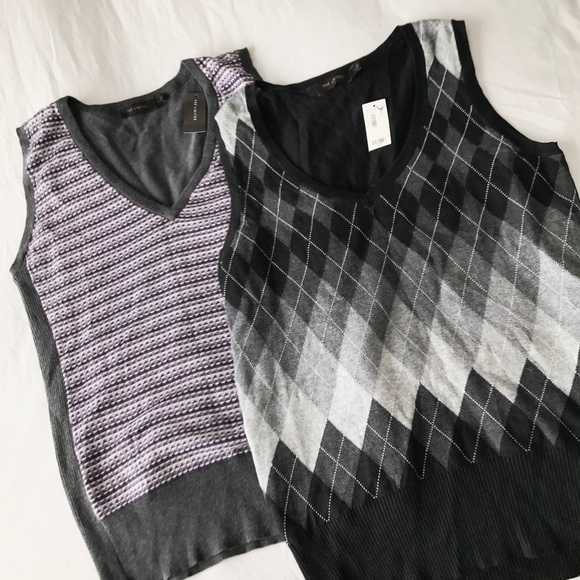 The Limited Sweaters - Two (2) The Limited Sweater Vests