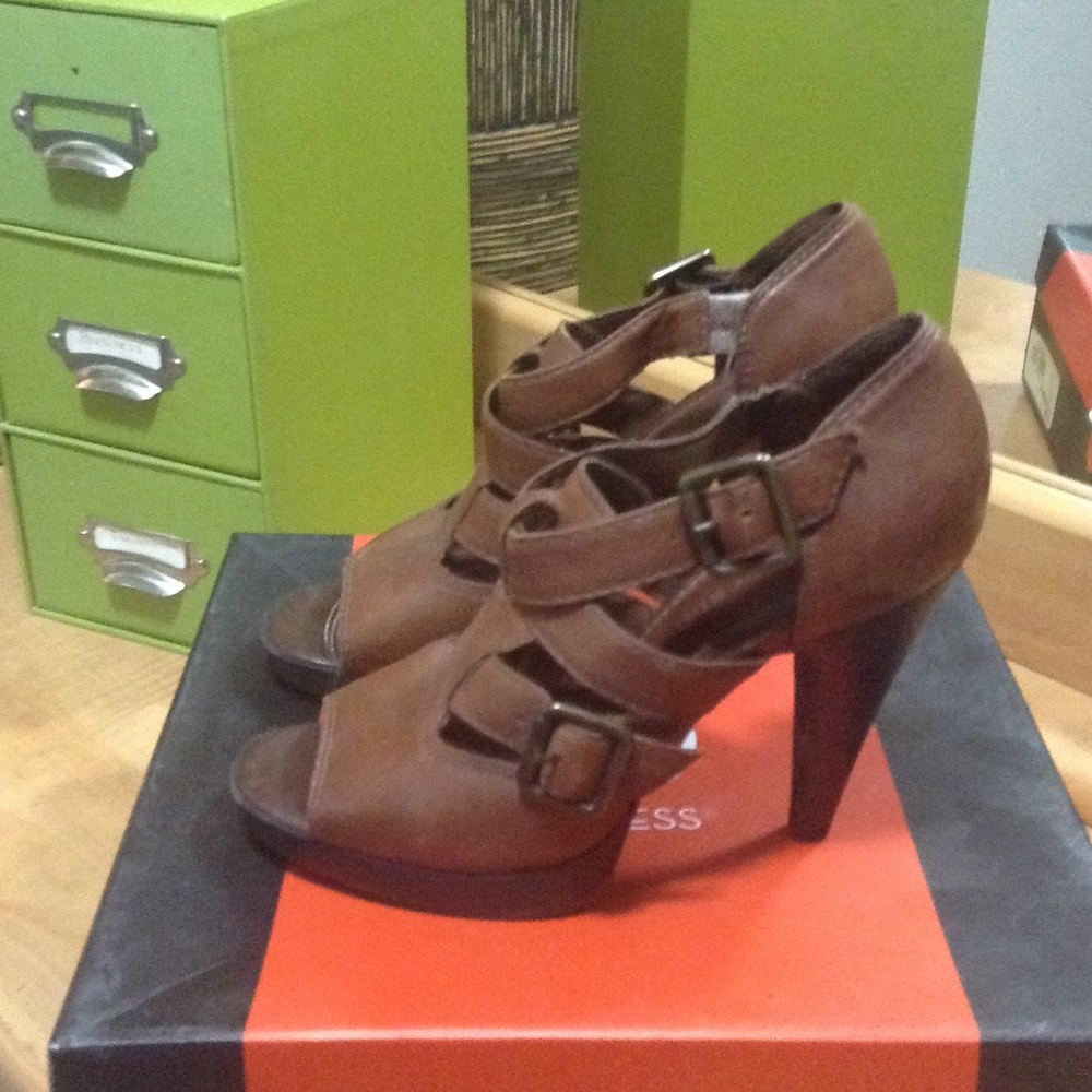 Beautiful leather heels