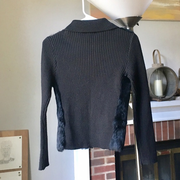 Firedini Rabbit Fur zipper jacket - Picture 2 of 8