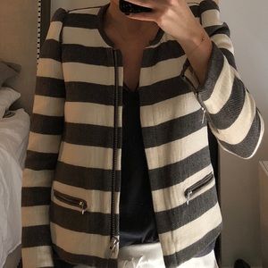 Zara Striped Blazer