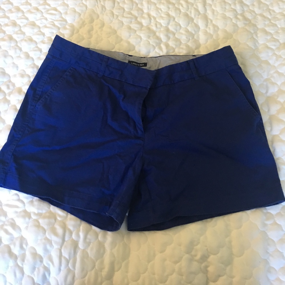 Size 12 Blue Land N Sea Shorts