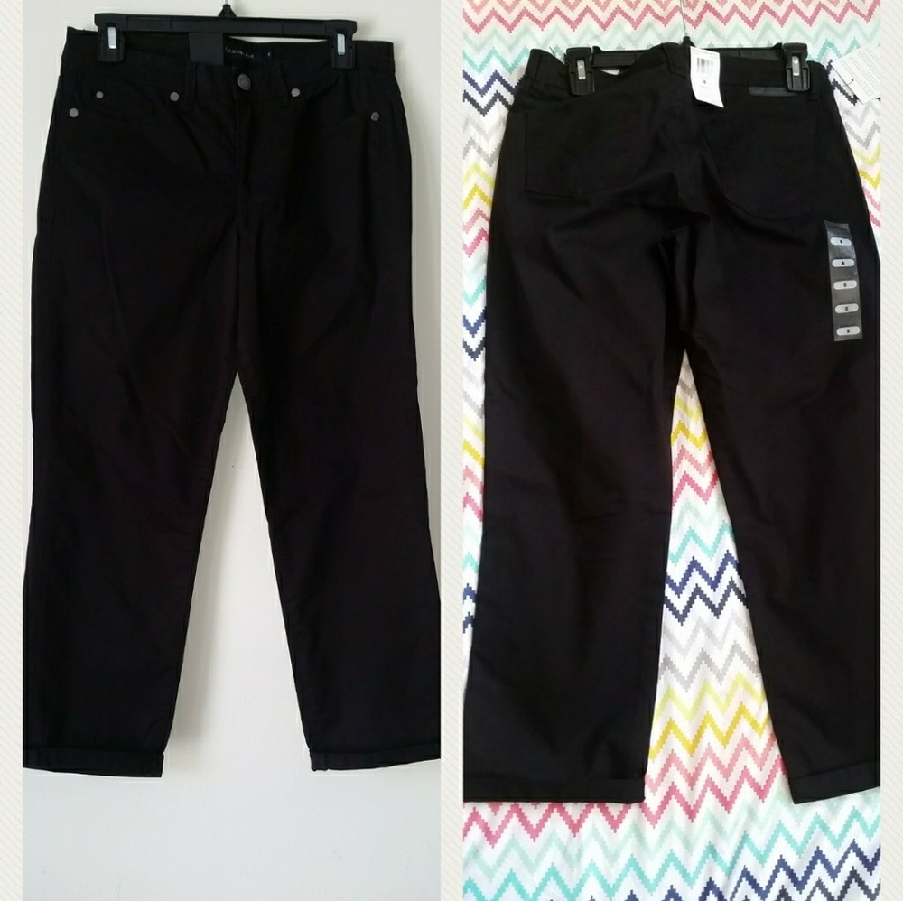 NWT Calvin Klein Power Stretch Skinny crop jeans