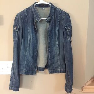 Juicy Couture original denim motorcycle jacket!