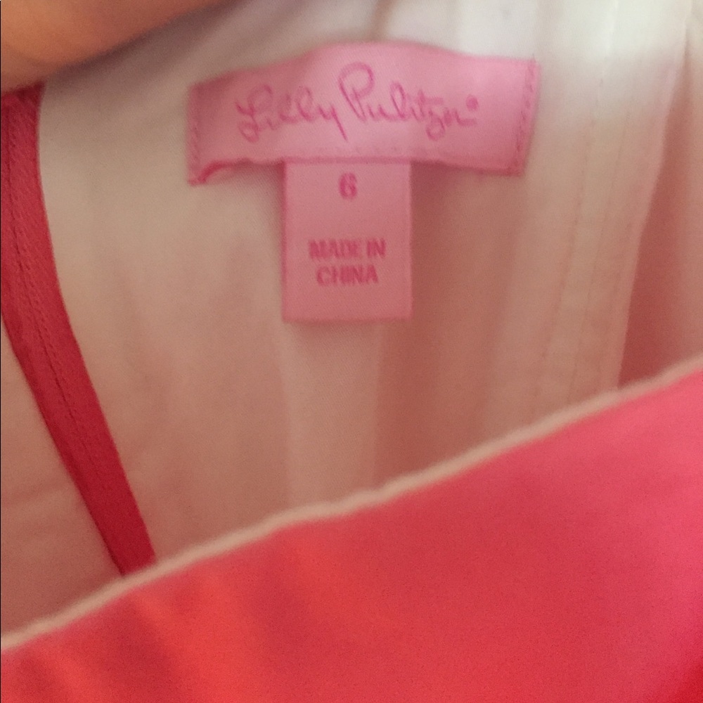 SALE💓EUC Lilly Pulitzer Sarafina poppy dress, 6 - Picture 5 of 6