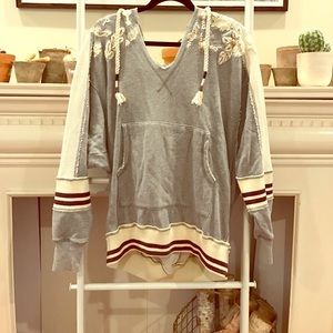 Embellished FreePeople Hoodie