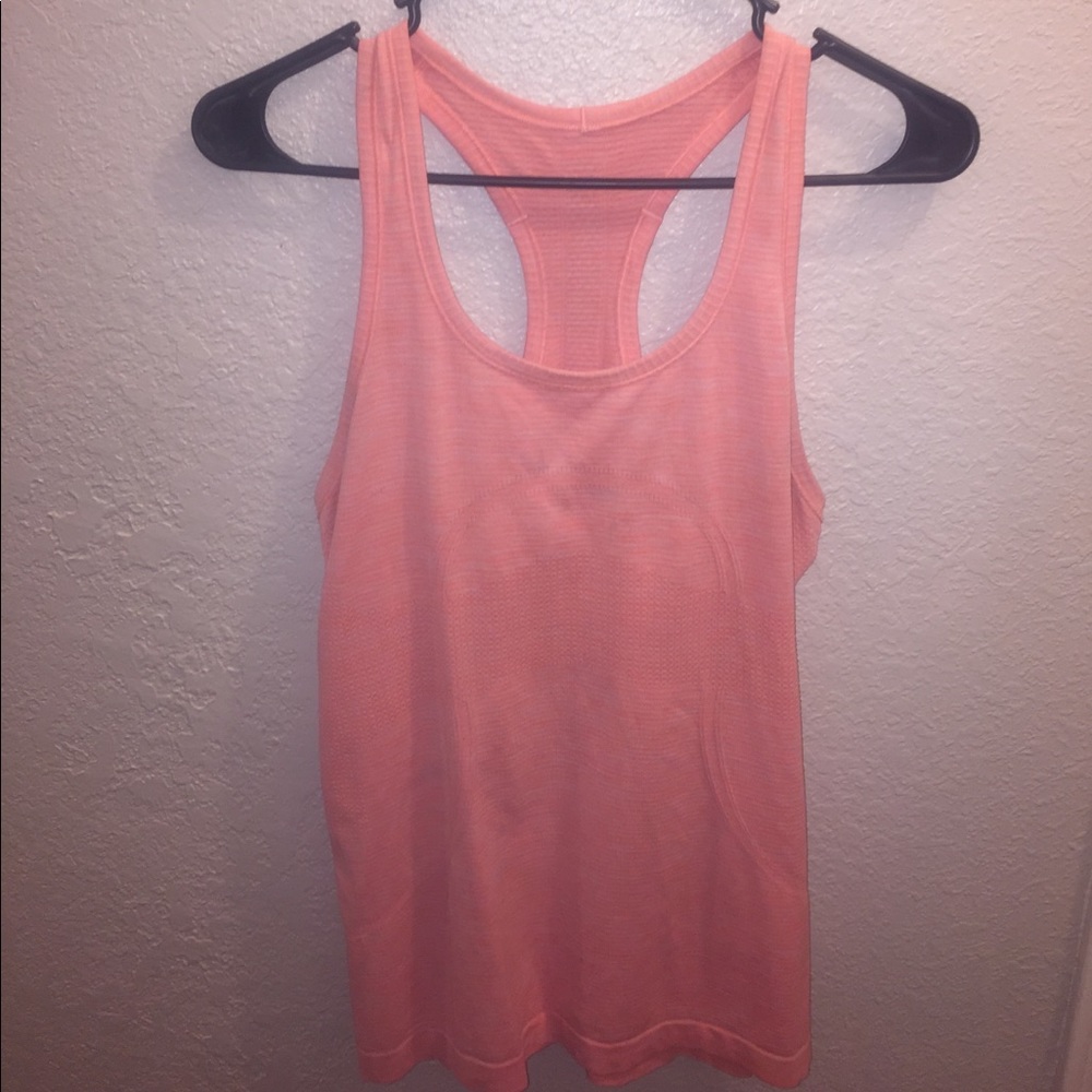 Lululemon swiftly tank PEACH