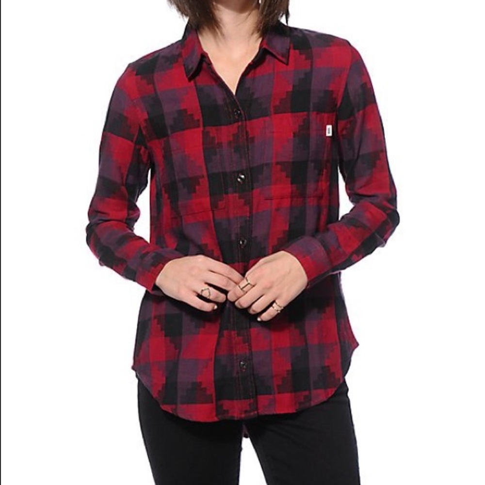 🔴Vans Button up🔴