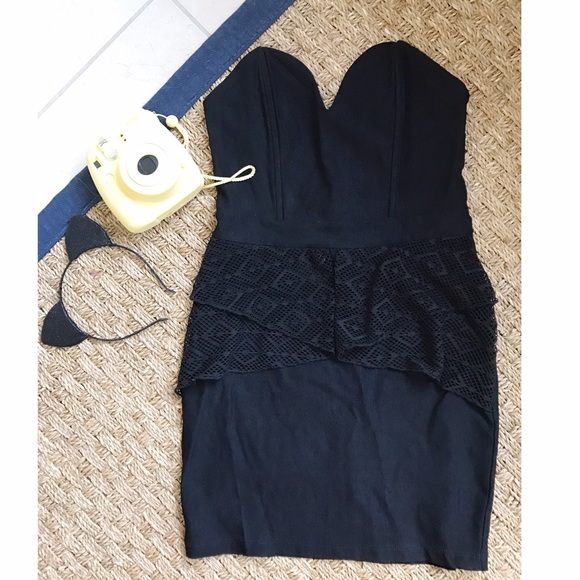 Nasty Gal Dresses & Skirts - Nasty Gal strapless mini