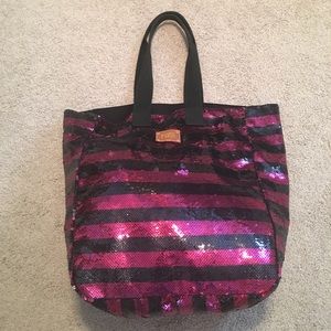 PINK sequin bag