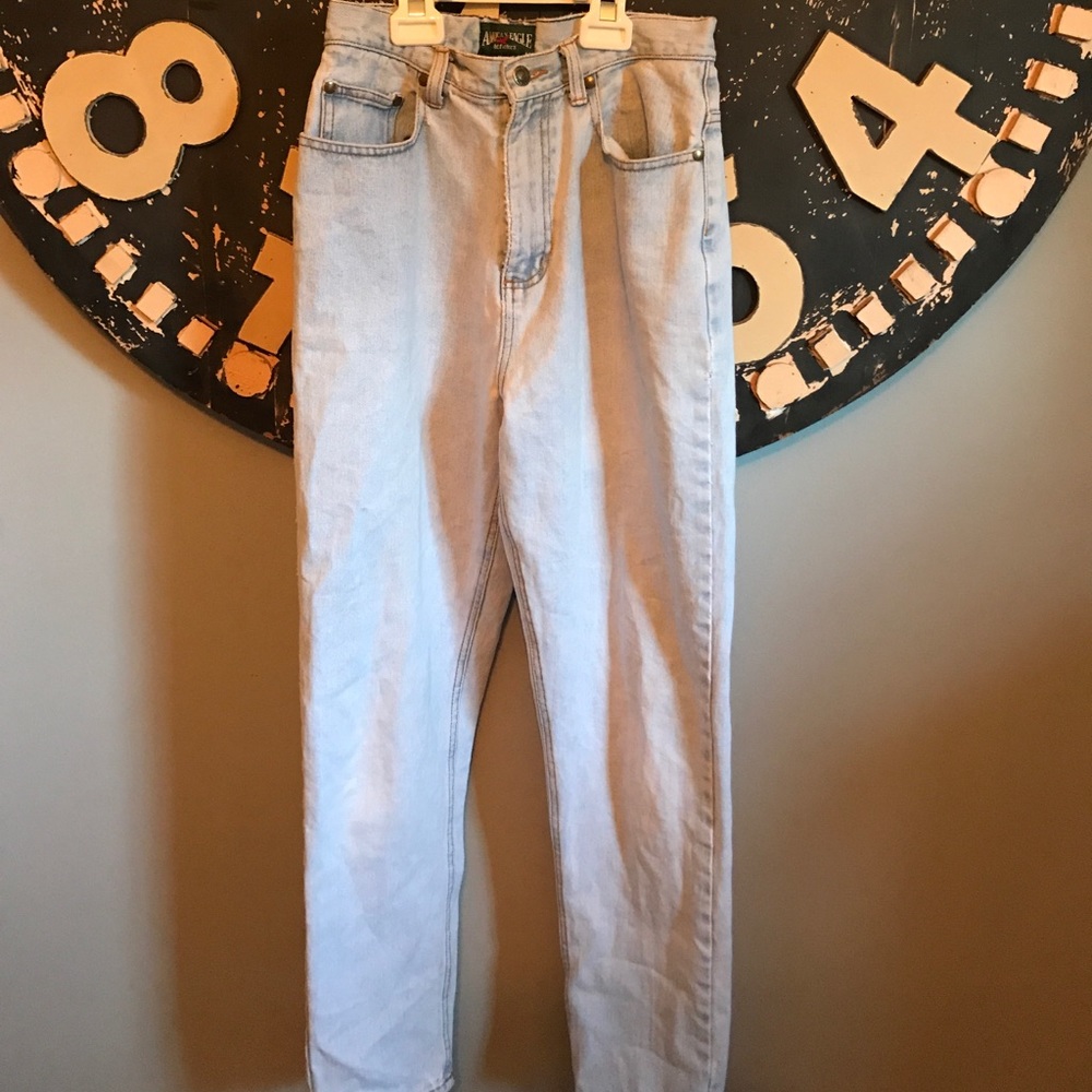 Light wash jeans with a vintage feel