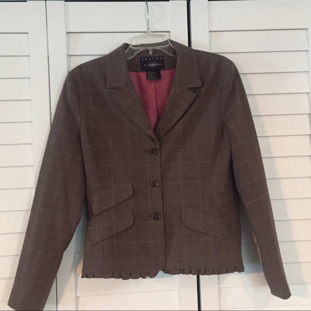 B. Moss Tailor collection suit