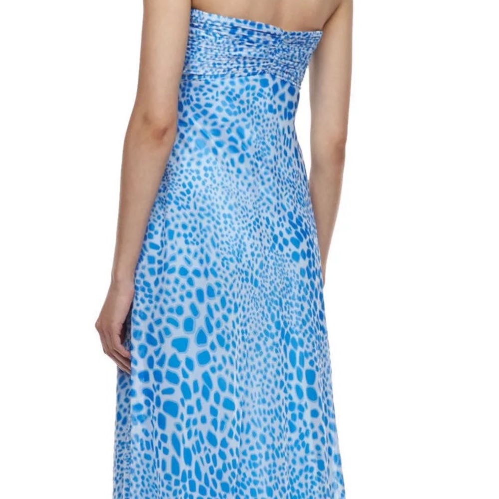 Laundry by Shelli Segal silk strapless gown - Picture 7 of 7