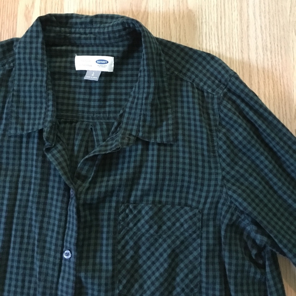 Boyfriend Fit Button-Up