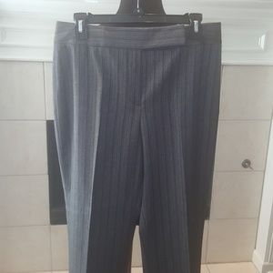 Striped dress pants