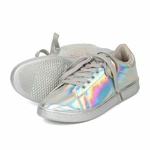 1 HOUR SALE Holographic Sneakers Shoes Holo