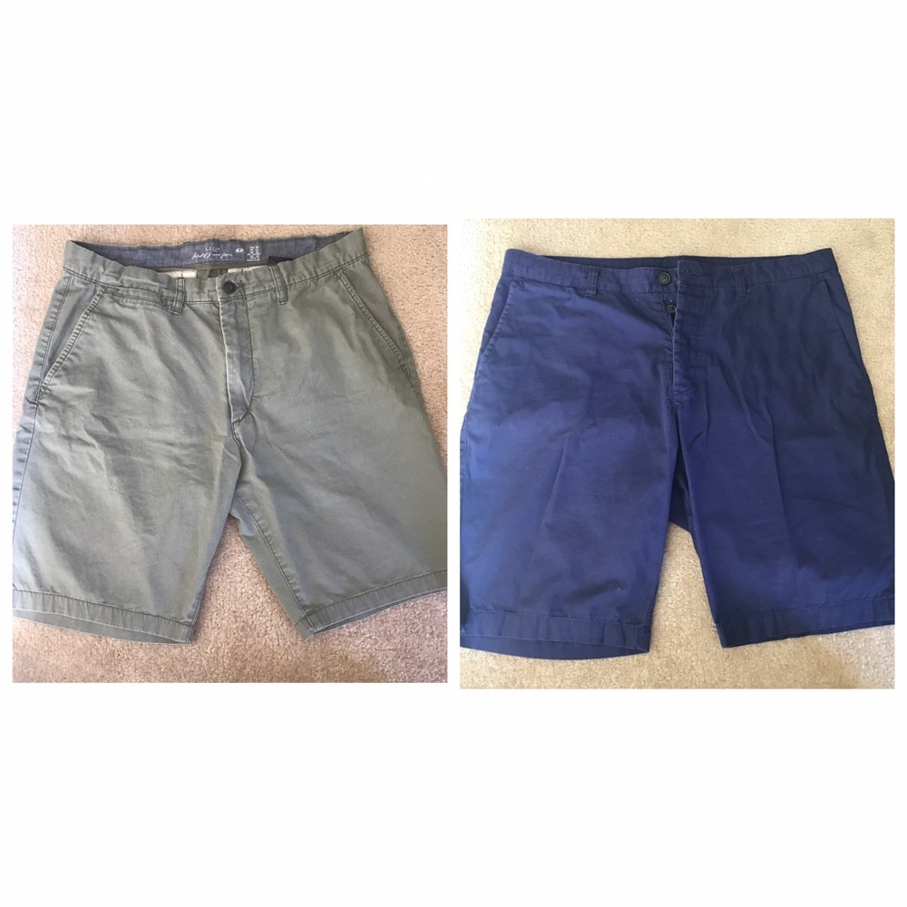 Two Pairs Men's H&M Shorts