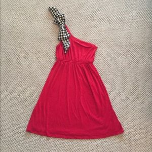 Alabama houndstooth bow game day dress