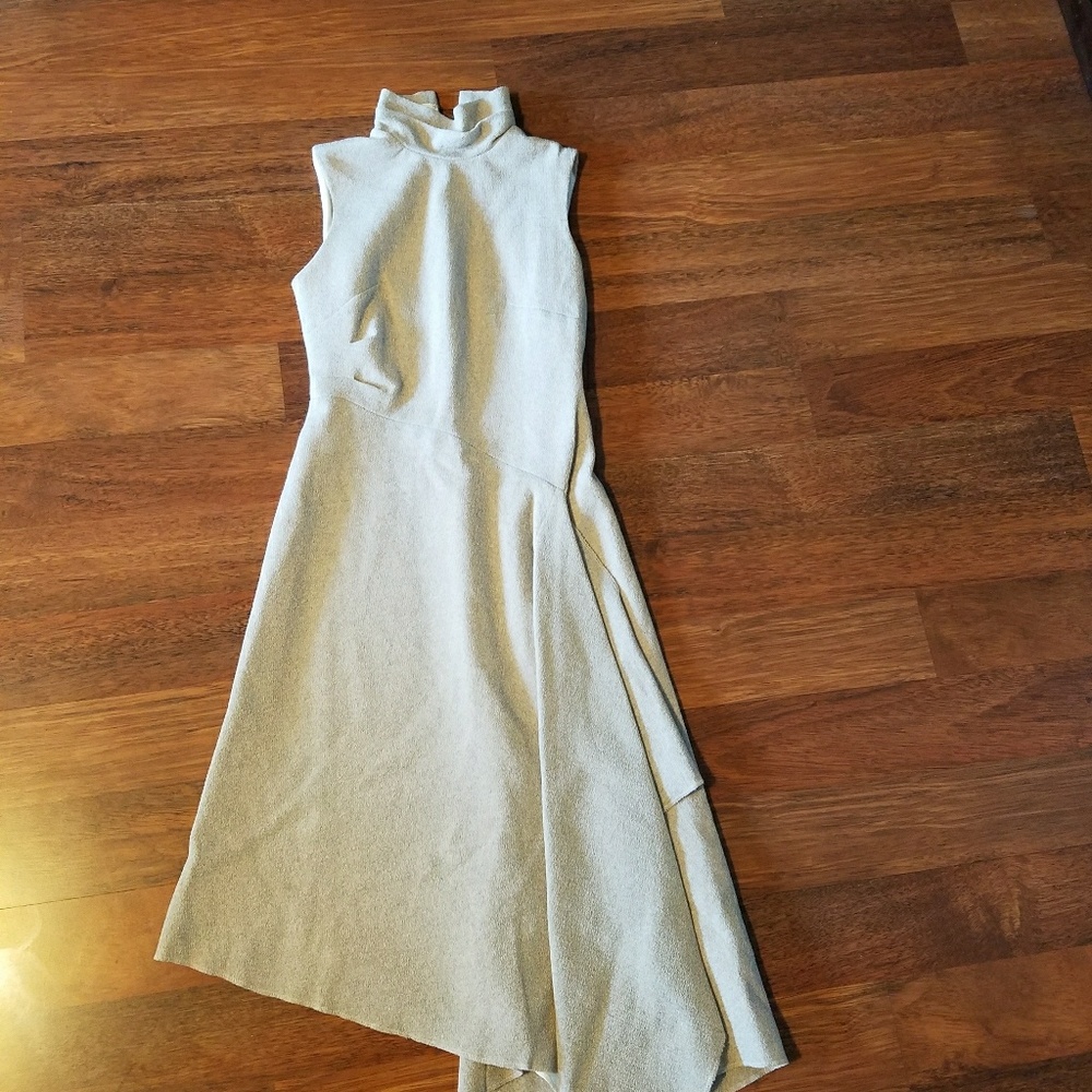 Elegant cream cocktail dress