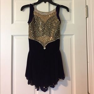 Figure skating competition dress