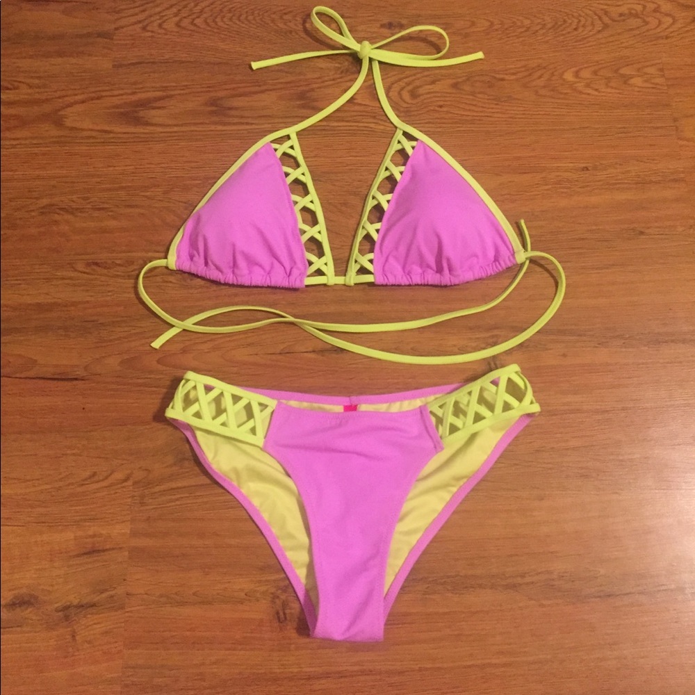 NWOT, VICTORIAS SECRET, two piece, bathing suit.