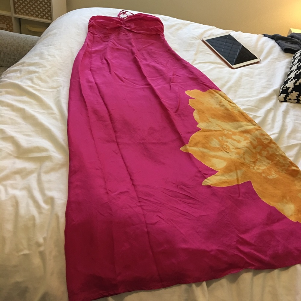 Silk Maxi dress